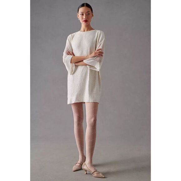 Anthropologie Let Me Be Sequin Mini Dress Size S - Picture 1 of 10